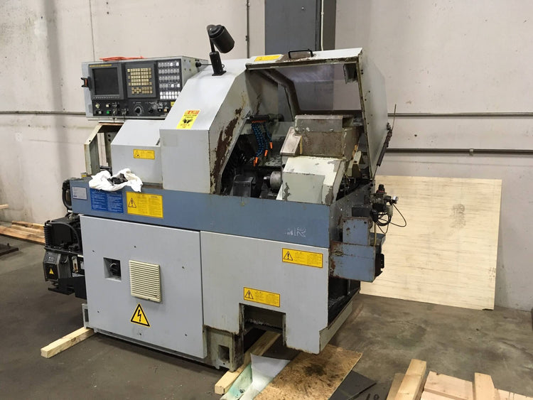 Swiss Lathe with Bar Feeder and Surface Grinder