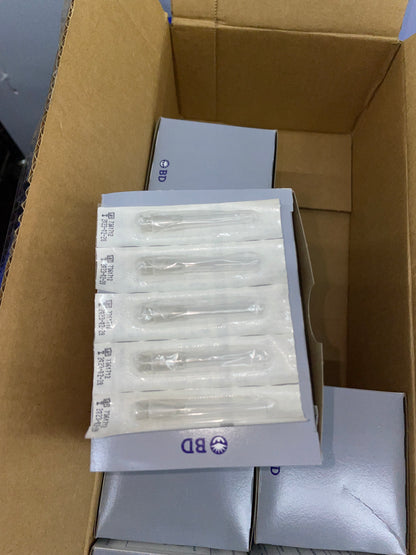 PRÄZISIONS-GLEITNADEL, 7 PACKS à 100 STÜCK, UNVOLLSTÄNDIGE BOX, NEU/OFFENE BOX 