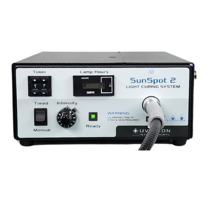 SunSpot 2 light curing system on a white background
