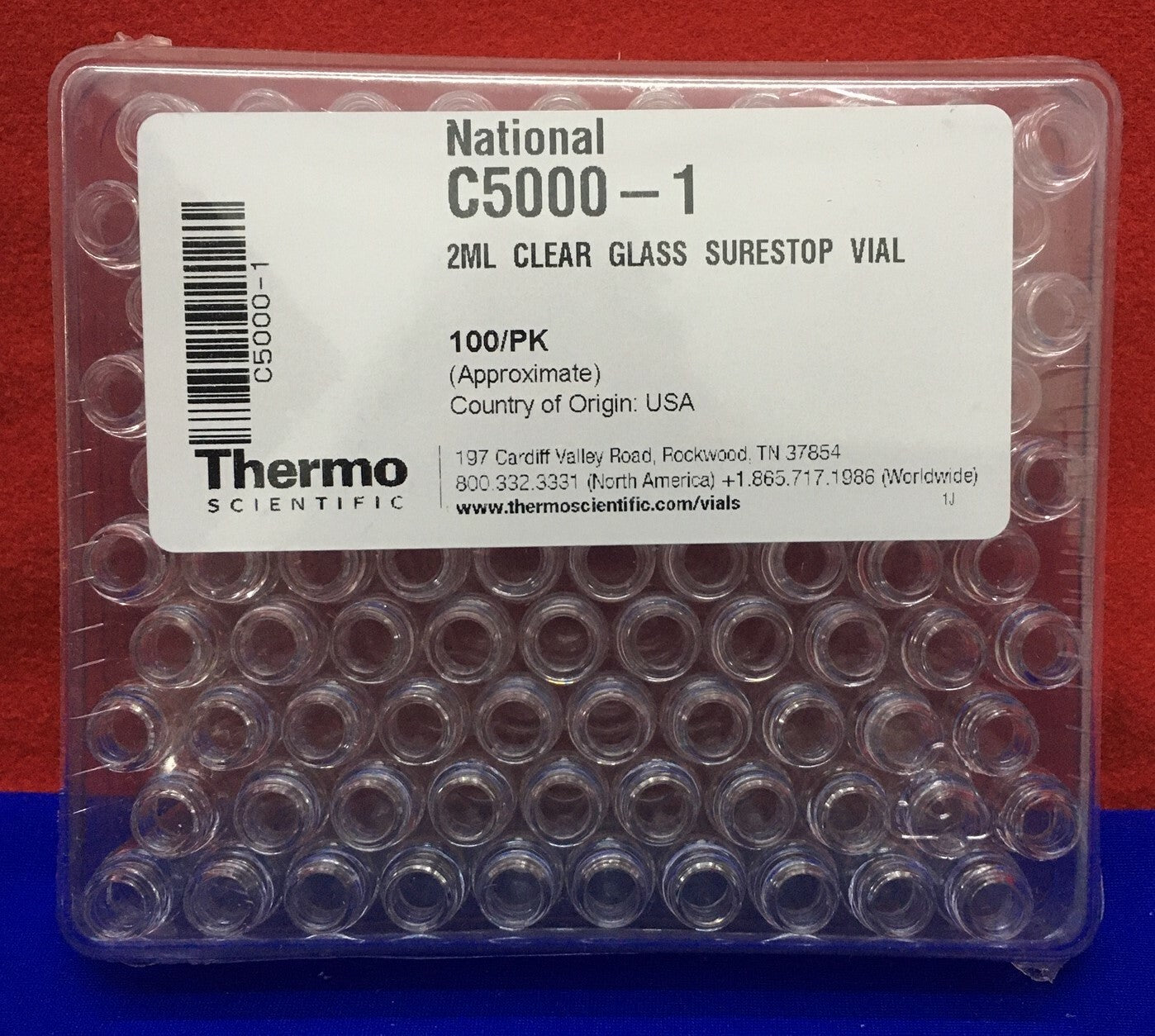 THERMO SCIENTIFIC C5000-1 / Menge 20 Packungen mit 100 Ampullen, insgesamt 2000 Ampullen