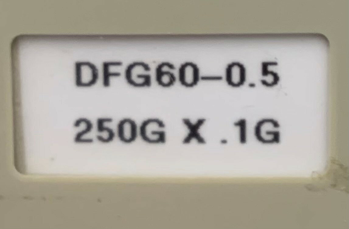 1 Lot Qty of 2 - FOR PARTS/REPAIR Omega Engineering DFG60-11 Digital Force Gauge