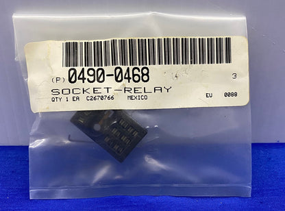 HP / AGILENT 0490-0468 SOCKET - RELAY WITH CAPTIVE RELAY HOLDER SPRING