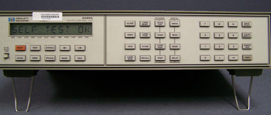 HP 3488A SWITCH / CONTROL UNIT: DC-26.5 GHZ SIGNAL SWITCHING SN 2719A-38061