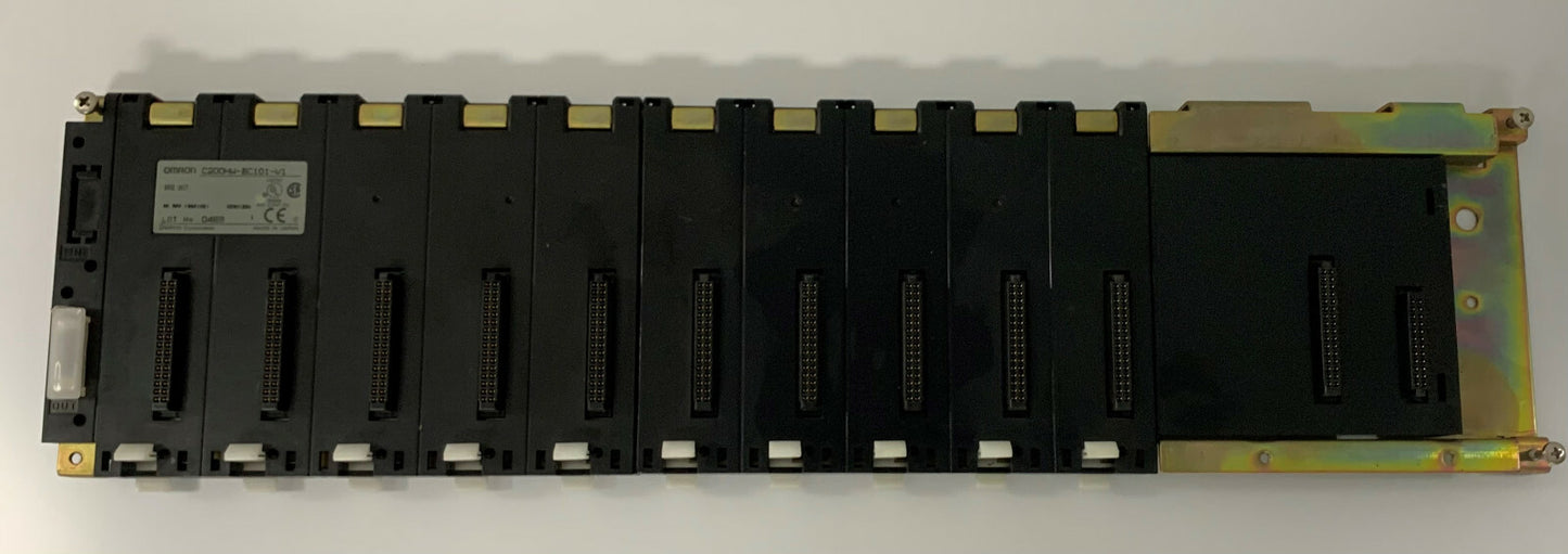Omron C200HW-BC101-V1 10-slot backplane basiseenheid