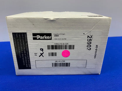 PARKER 1WVJ2 DOUBLE FERRULE NUT BRASS A-LOK 5/8" - 1 PKG OF QTY 9