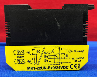 TURCK MK1-22UN-EX0 24VDC ISOLIERENDER SCHALTVERSTÄRKER MULTIMODUL
