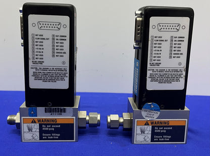 BROOKS INSTRUMENTS 5860E 5860EA154QEA  MASS FLOW SENSOR - 1 LOT QTY 2