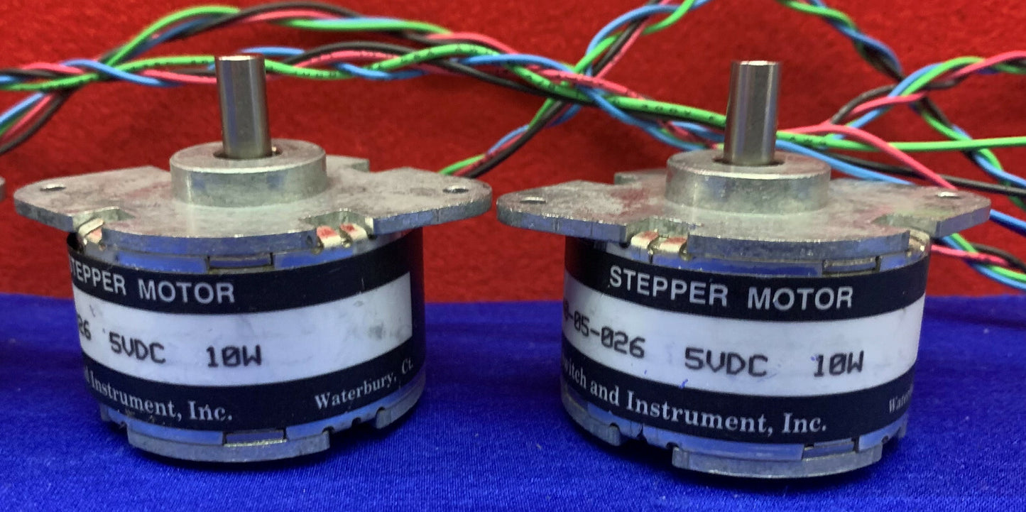 Lot of 4 - Haydon 46000 Series 46440-05 46MM Rotary Stepper Motor 5VDC