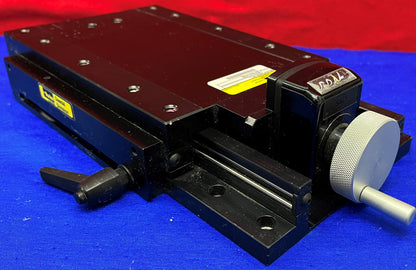 Parker Daedal 4955-06-L Manual Driven Positioner Stage Ball screw w/Lock