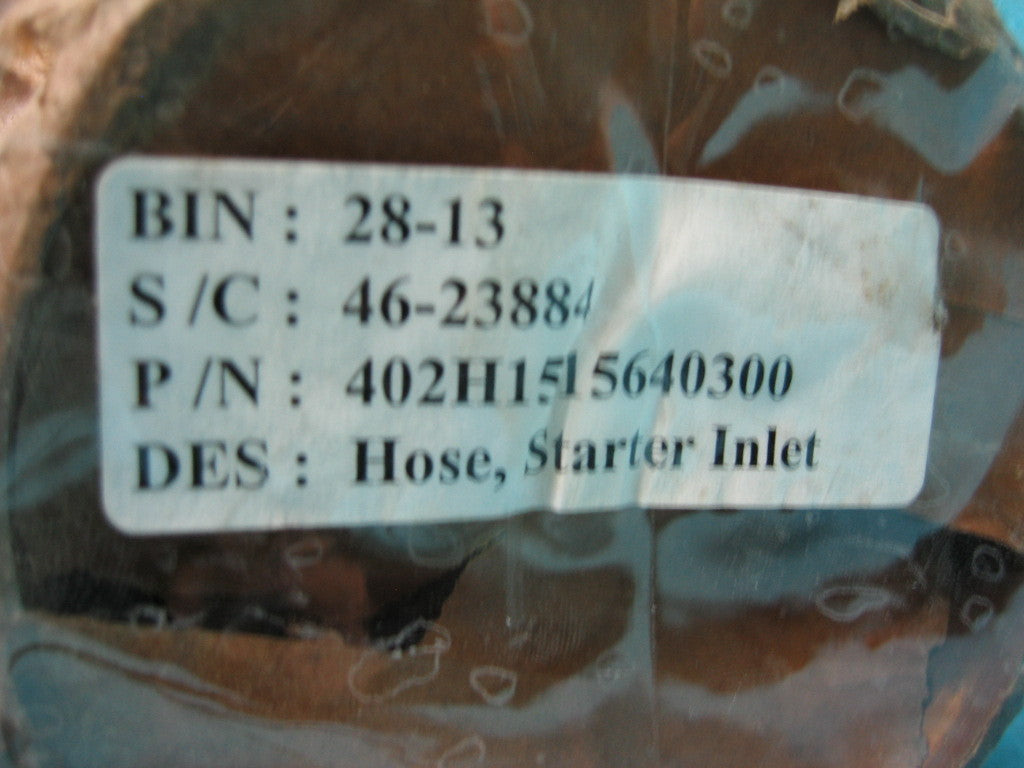 TUYAU D'ÉCHAPPEMENT DE DÉMARREUR OHIO HYDRAULIC TITEFLEX PN S951515800190 SS TRESSÉ