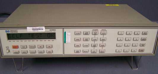 HP 3488A SWITCH/CONTROL UNIT: DC-26.5 GHZ SIGNAL SWITCHING SN 2719A-38058