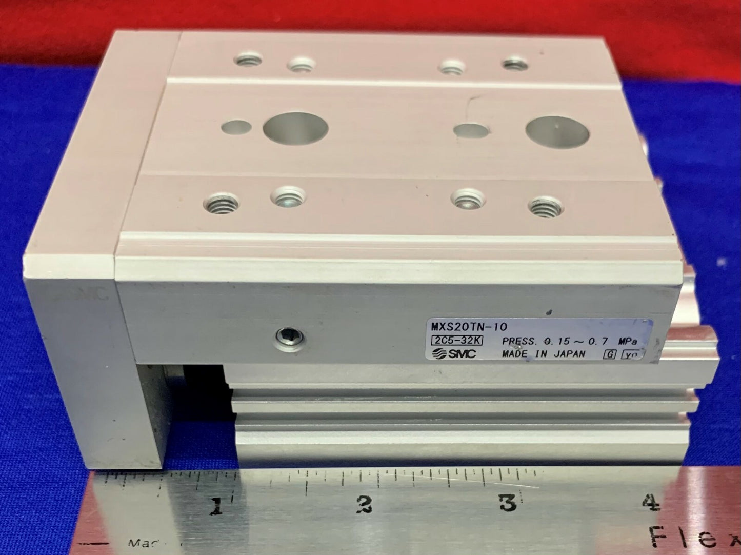 SMC MXS20TN-10 Guide Cylinder Slide Table 0.15-0.7 Mpa