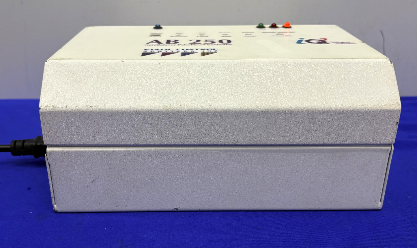 Static Control Services,Auto Balance Pulse Flow Controller,AB 250 PARTS REPAIR