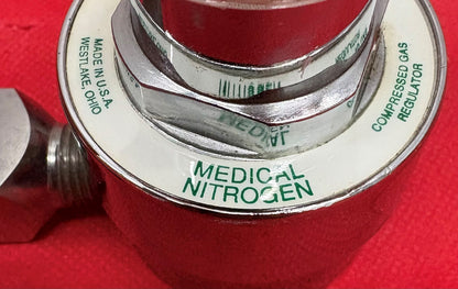 MEDICA WESTERN M1-580-PG NITROGEN FLOW GAUGE COMPRESSED GAS REGULATOR