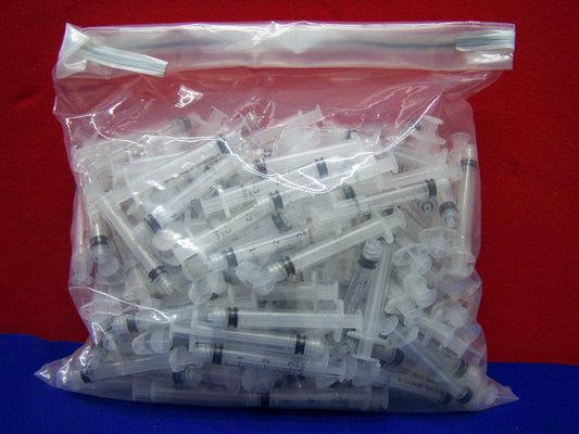 BRAUN OMNIFIX 3ml NON-STERILE SYRINGES LATEX FREE - 1 PKG QTY OF 200 SYRINGES