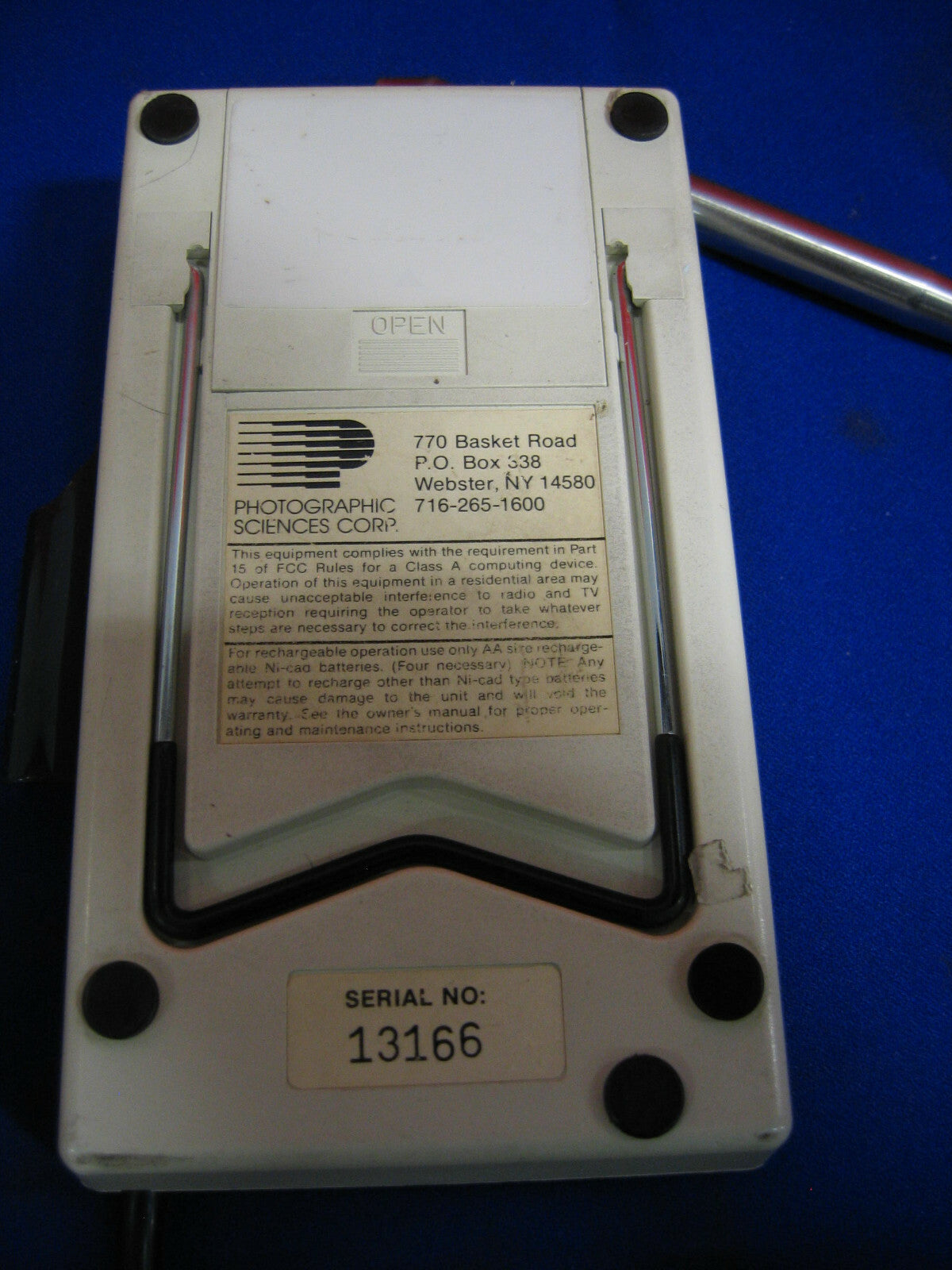 PHOTOGRAPHIC SCIENCES CORP,PSC QUICK-CHECK4 Menge 2