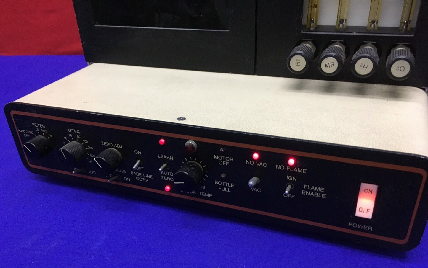 VINTAGE TRACOR 945 LC DETECTOR LIQUID (chromatography (HPLC)) PARTS or REPAIR