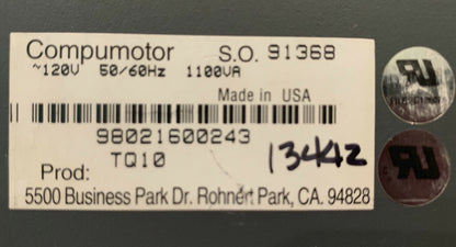 PARKER COMPUMOTOR TQ 10 TORQUE SERVO DRIVE GEBRAUCHT FÜR TEILE/REPARATUR