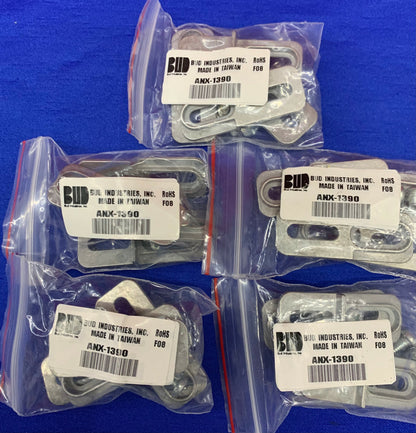 1 Lot QTY OF 5 PACKS - BUD ANX-1390 Series ANX Wall Bracket Kit