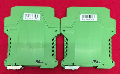 PHOENIX CONTACT MCR-C-U/U-DC SIGNAL CONDITIONER ISOLATING AMPLIFIER - QTY 2