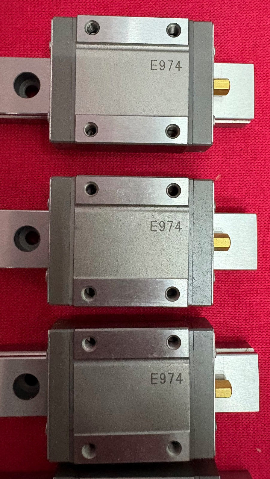 IKO LWL15B LINEAR GUIDE RAIL SLIDE BLOCK E974 - 1 LOT QTY 5