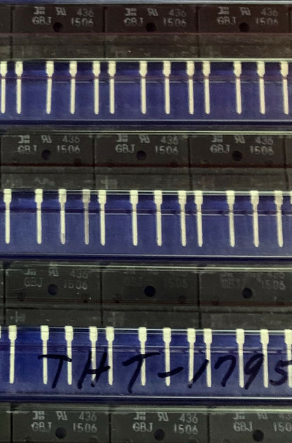 1 LOT 5 TUBES - TOTAL QTY OF 75 Bridge Rectifier Single Phase GBJ1506 GBJ 1506
