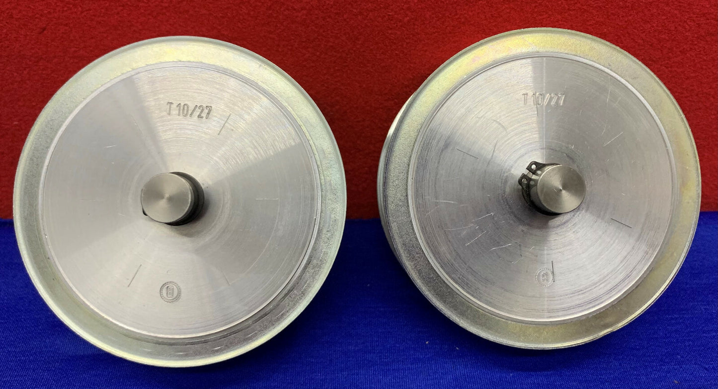 Lot of 2 T10/27 Precision Timing Belt Pulley