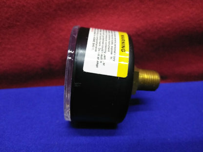 GRAINGER 4FLZ8  PRESSURE GAUGE 0-160 PSI 1 ½” Diameter