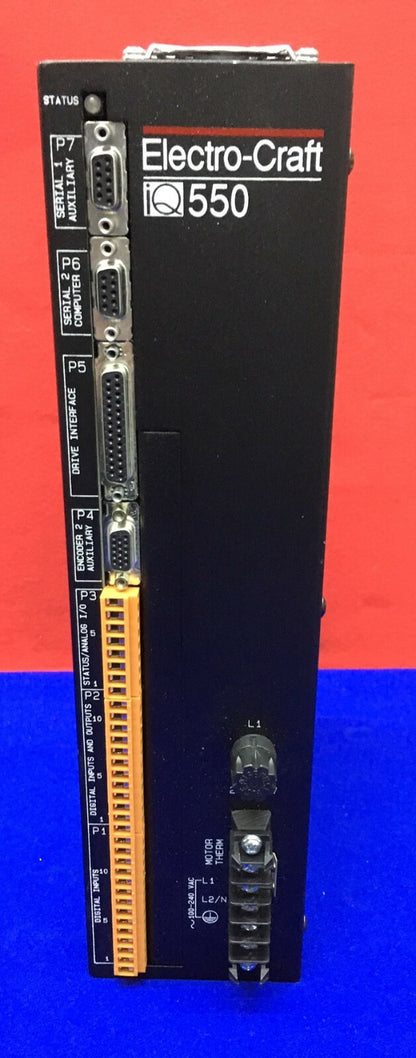 ELECTRO-CRAFT PCM-550 / 9101-2165 REV 12 SERVO CONTROLLER