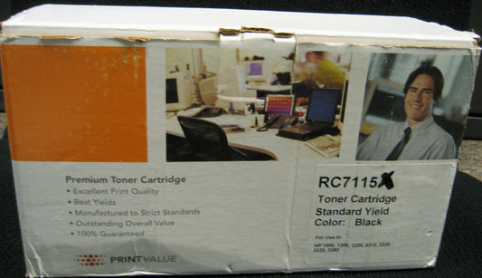 Printvalue Toner Cartridge, standard yield - Black - RC7155X