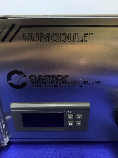ESSICCATORE DI UMIDITÀ CON CONTROLLO AUTOMATICO DI SPURGO CLEATECH HUMODULE CON MOBILE/SUPPORTO