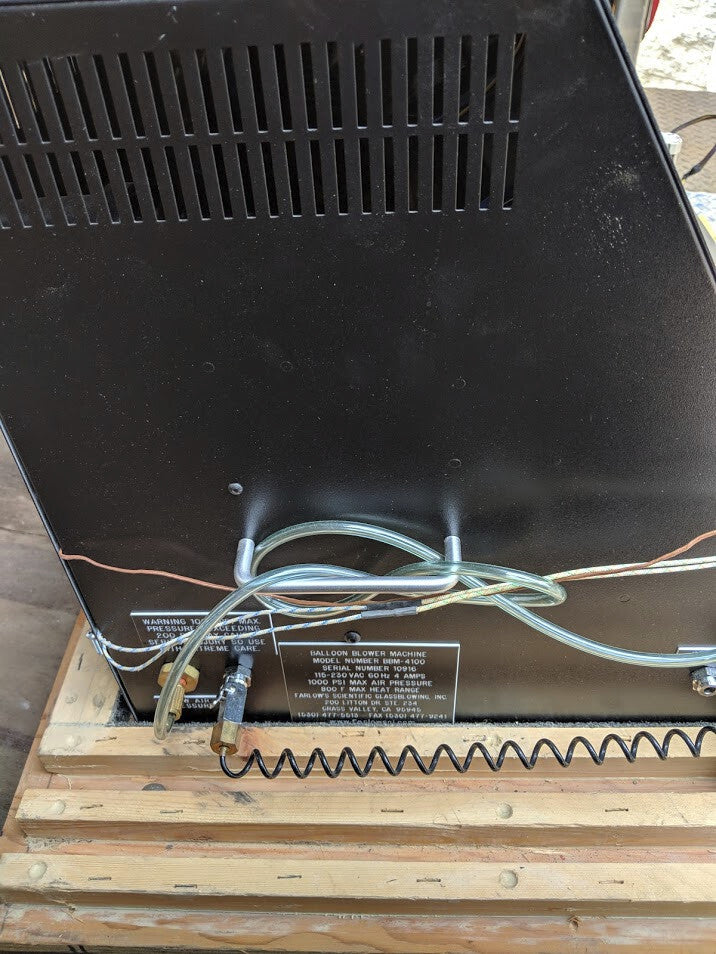 FARLOW'S BBM-4100 CATHETER BALLOON BLOWING SYSTEM FOR PARTS AND REPAIR