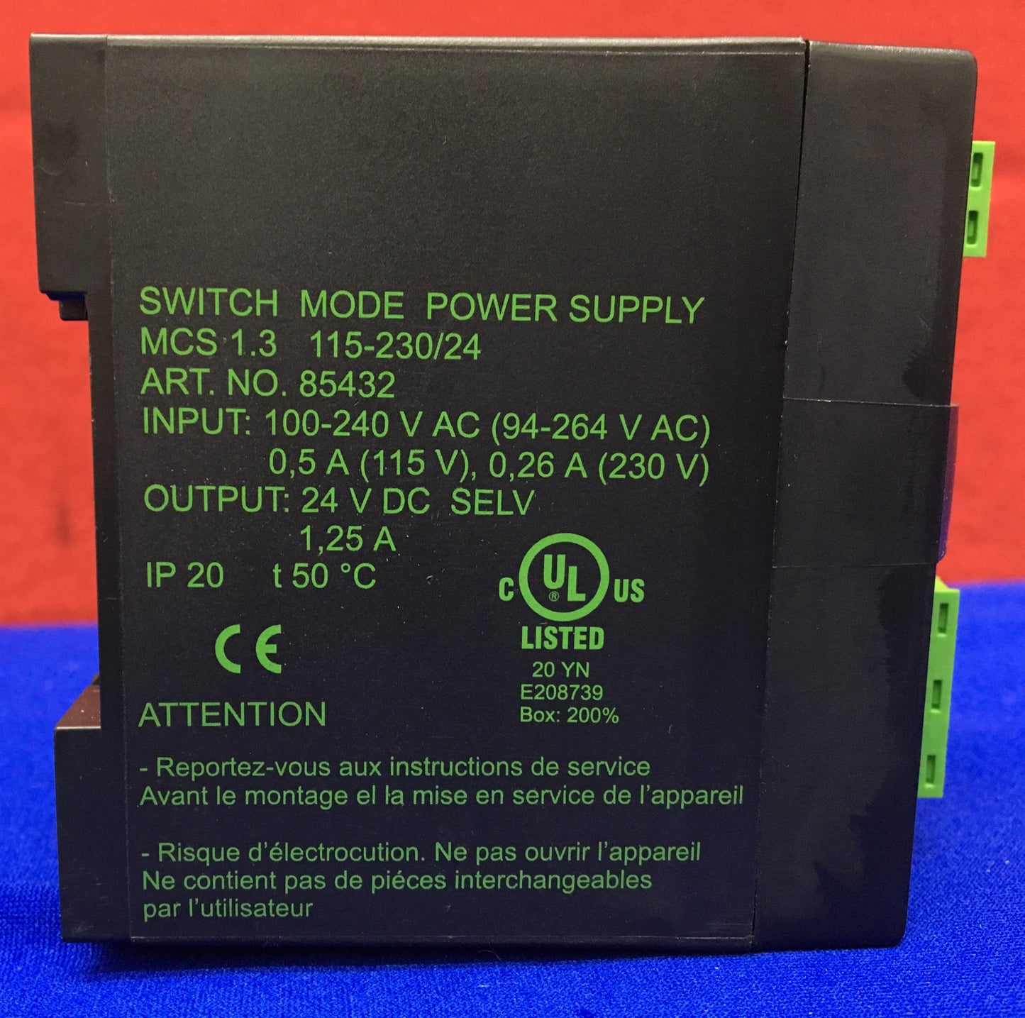 MURR ELEKTRONIK 85432 ALIMENTATORE SWITCH MODE