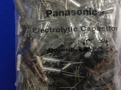 1 PKG CONTAINING 140 - PANASONIC/DIGI-KEY ECA-2WHG4R7 ELECTROLYTIC CAPACITORS