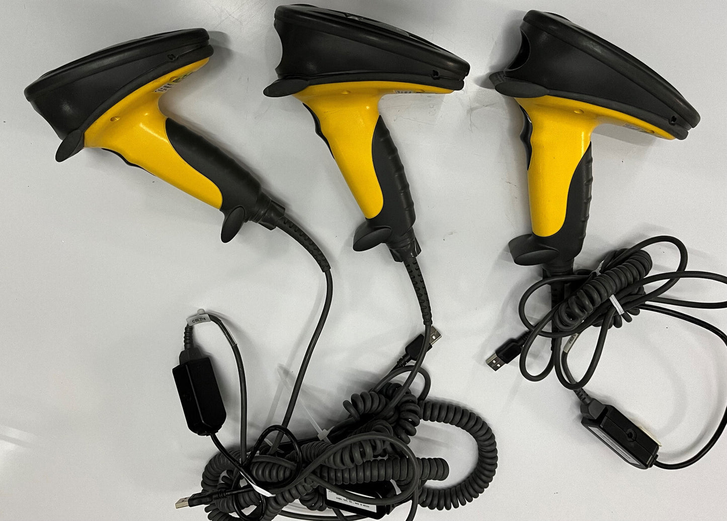 SYMBOL P302FZY-I000 BARCODE SCANNER w/ USB CABLE ST185-0200 LOT OF 3