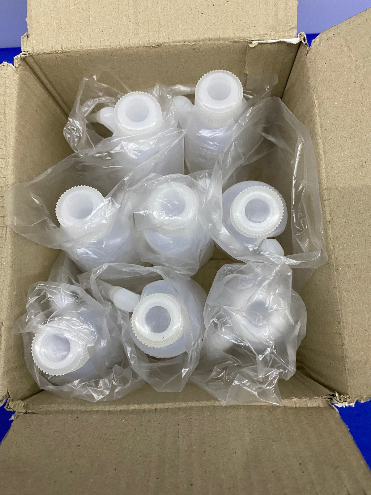 UNITED SCIENTIFIC SUPPLIES 36607 WASH BOTTLES NEW 125ML - 1 PKG OF 8 BOTTLES