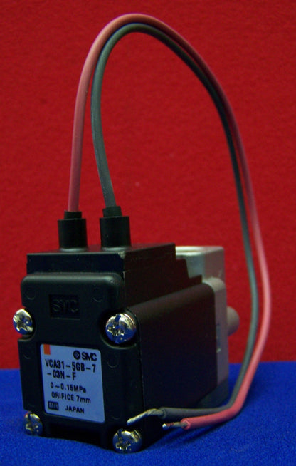 VÁLVULA SMC VCA31-5GB-7-03N-F INCLUYE VCA30-12-1A (SOPORTE) 0-0,15 MPa