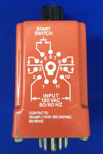 NCC / NATIONAL CONTROLS T2K-5-461 SOLID STATE TIMER RANGE 0.05-5 SEC