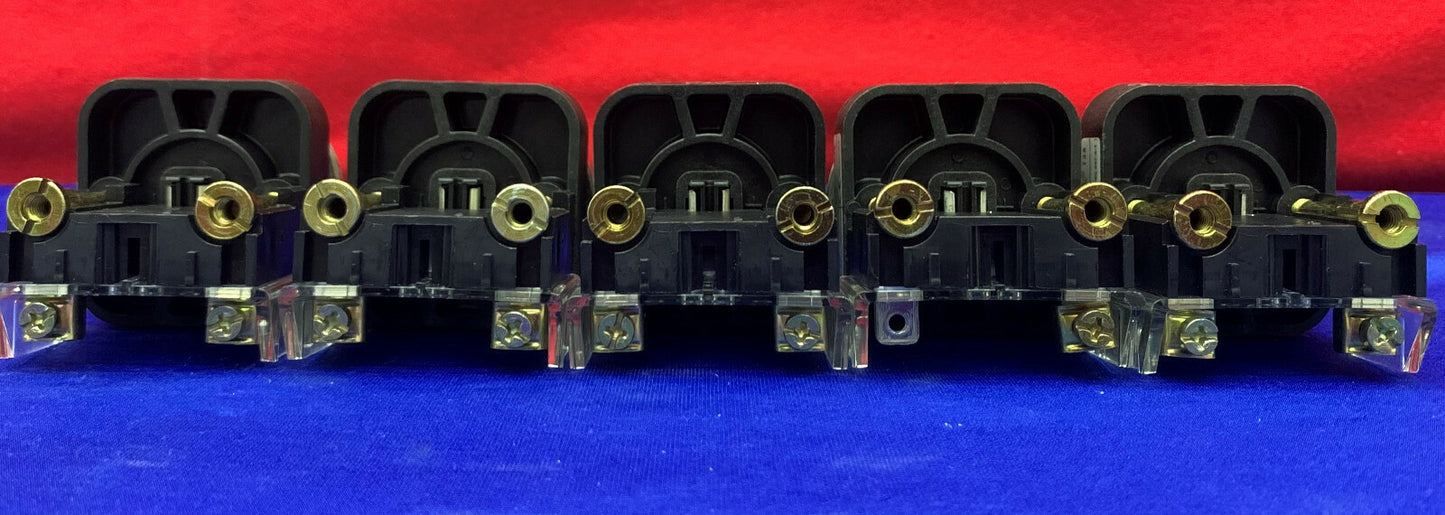 1 Lot QTY of 5 - Allen Bradley 800T-Q10 Ser T Red Pilot / Indicator Light