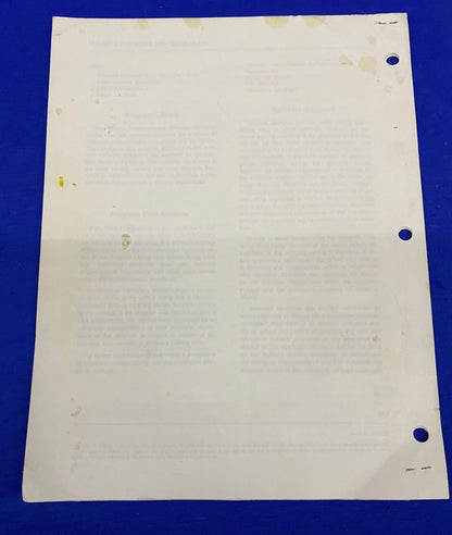 TEKTRONIX ® PS 5010 / 070-4610-00 PRODUCT GROUP 76, 1983, INTERFACING GUIDE