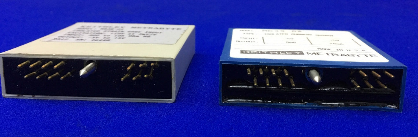 KEITHLEY METRABYTE QTY 1 - MB38 MB38-04  & QTY 1 - MB39 MB39-04 MODULE