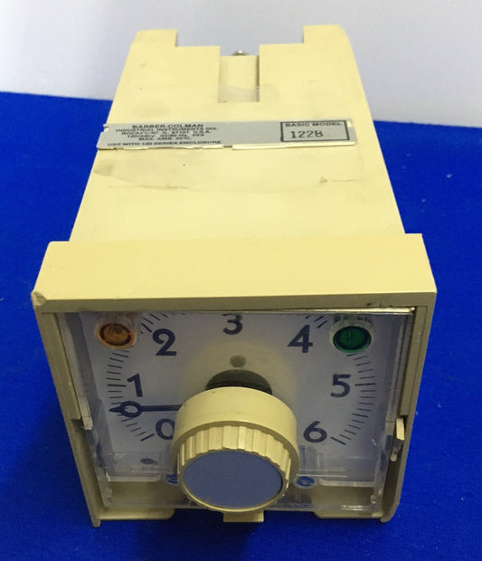 PARTS/REPAIR BARBER COLMAN 122B / 120 SERIES 1/4 DIN ANALOG READ TEMP CONTROL
