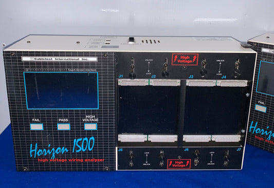 CABLETEST H1500P-HV1 HORIZON 1500 HIGH VOLTAGE WIRING ANALYZER PART/REPAIR QTY 2
