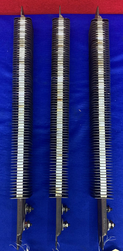 Lot of 3 CHROMALOX FINSTRIP OTF-180 Air Heater 240V 1000W HNL 3490P/052710-117