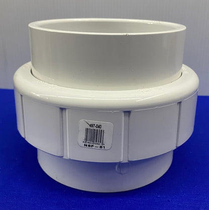 SPEARS ® 497-040 UNION 4" SOCKET NSF-61 PVCI 2BN203