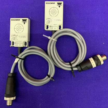 QTY 2 - Carlo Gavazzi EC5525NPAP Sensori di prossimità capacitivi 