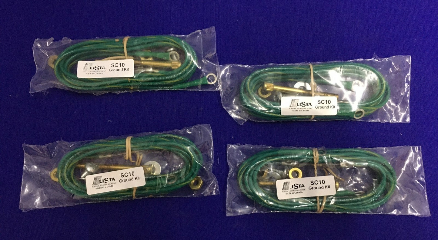 1 LOT QTY OF 4 - LISTA SC10 GROUND KIT
