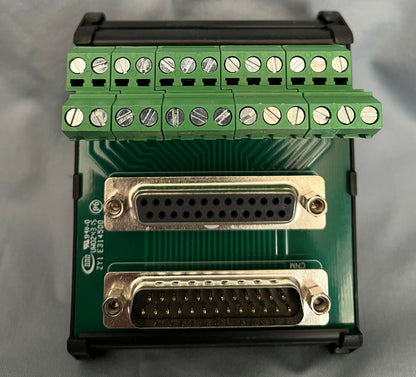 American Electrical LDSUB-25-MF 25PIN M/F Dsub to Terminal Block