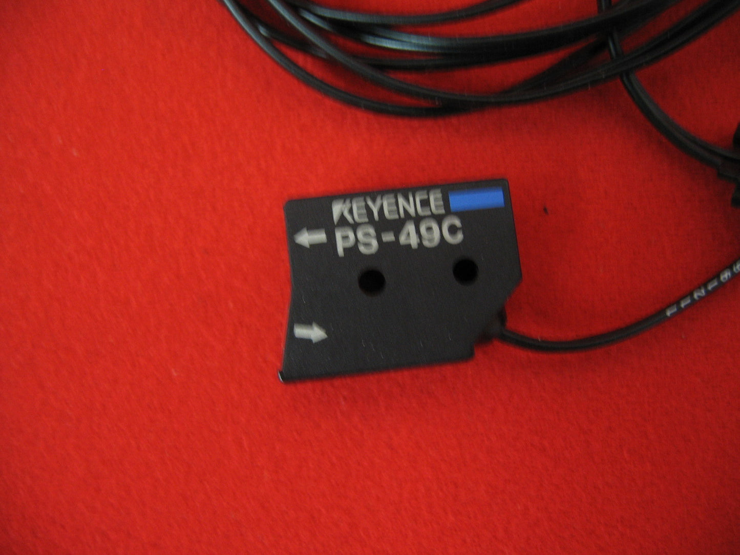 KEYENCE PS-49C PHOTOELECTRIC SENSOR O-RING DETECTION FOR AUTOMATION NIB