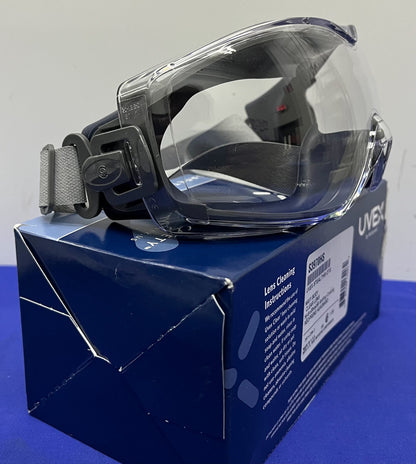 UVEX ™ STEALTH ® OTG S3970HS NAVY BODY CLEAR LENS ANTIFOG GOGGLE For Dirt Bike